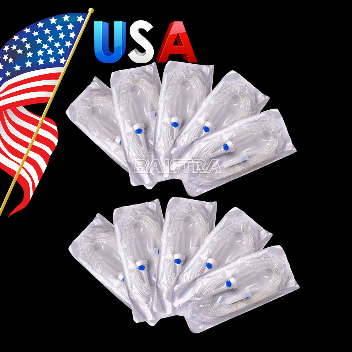10X Dental Disposable Oral Irrigation Tube for NSK Surgic Implant A Type