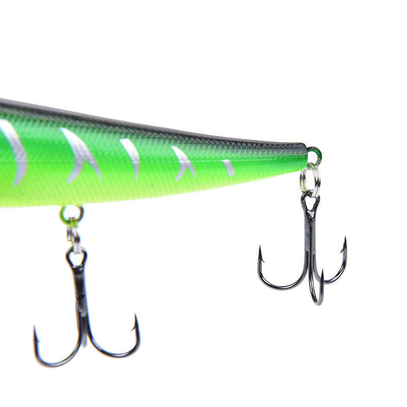 1pc 14cm/23g minnow fishing lures plastic baits hard lures fishing hooks .l8