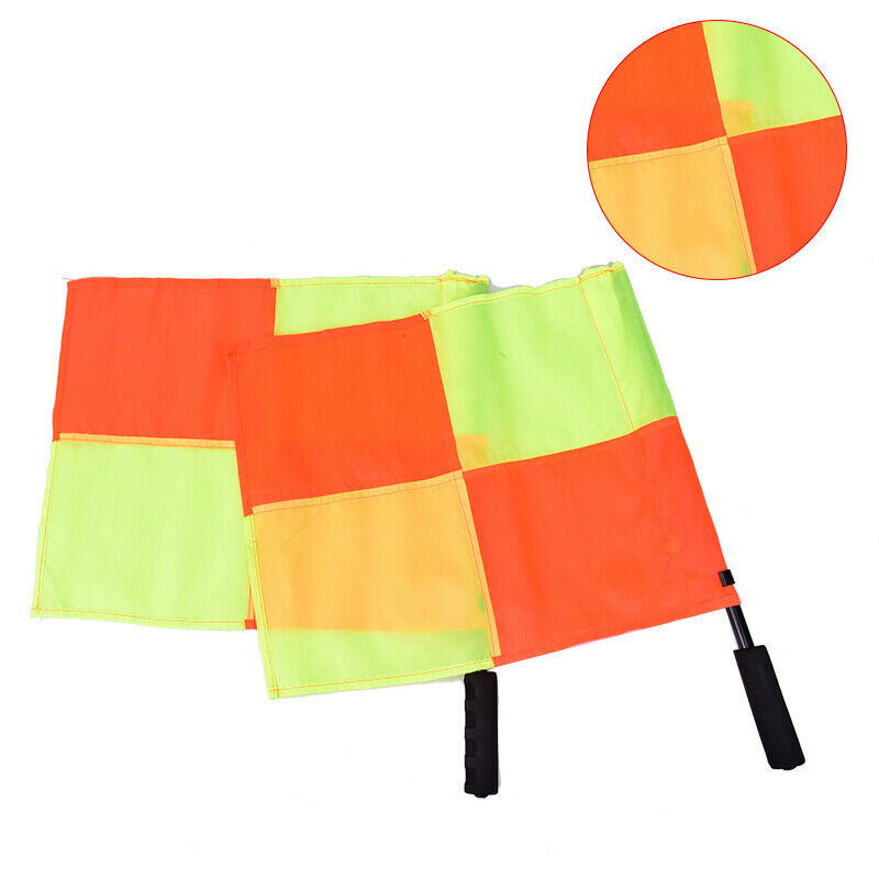 1Pc Soccer Referee Flag Professional Fair Football LinesmanSportGameEquip.l8