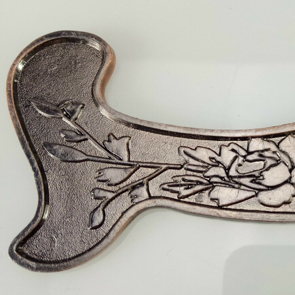 Metal Folding Plate Bowl Dish Picture Teacake Holder Easel  10cm_Bronze