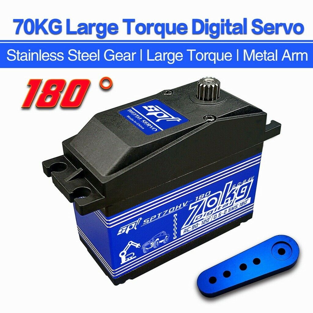 SPTZOHV180W 70KG Digital Servo 90 Degs for Cars Vehicles Parts Accs