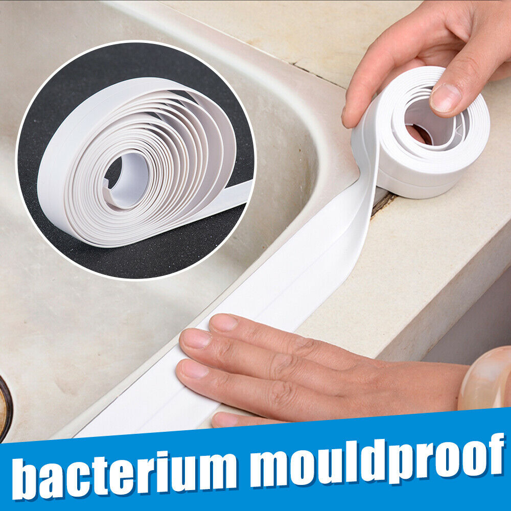 3.2M Sink Crack Repair Mildew Tape Waterproof Bathroom Kitchen Caulk Strip