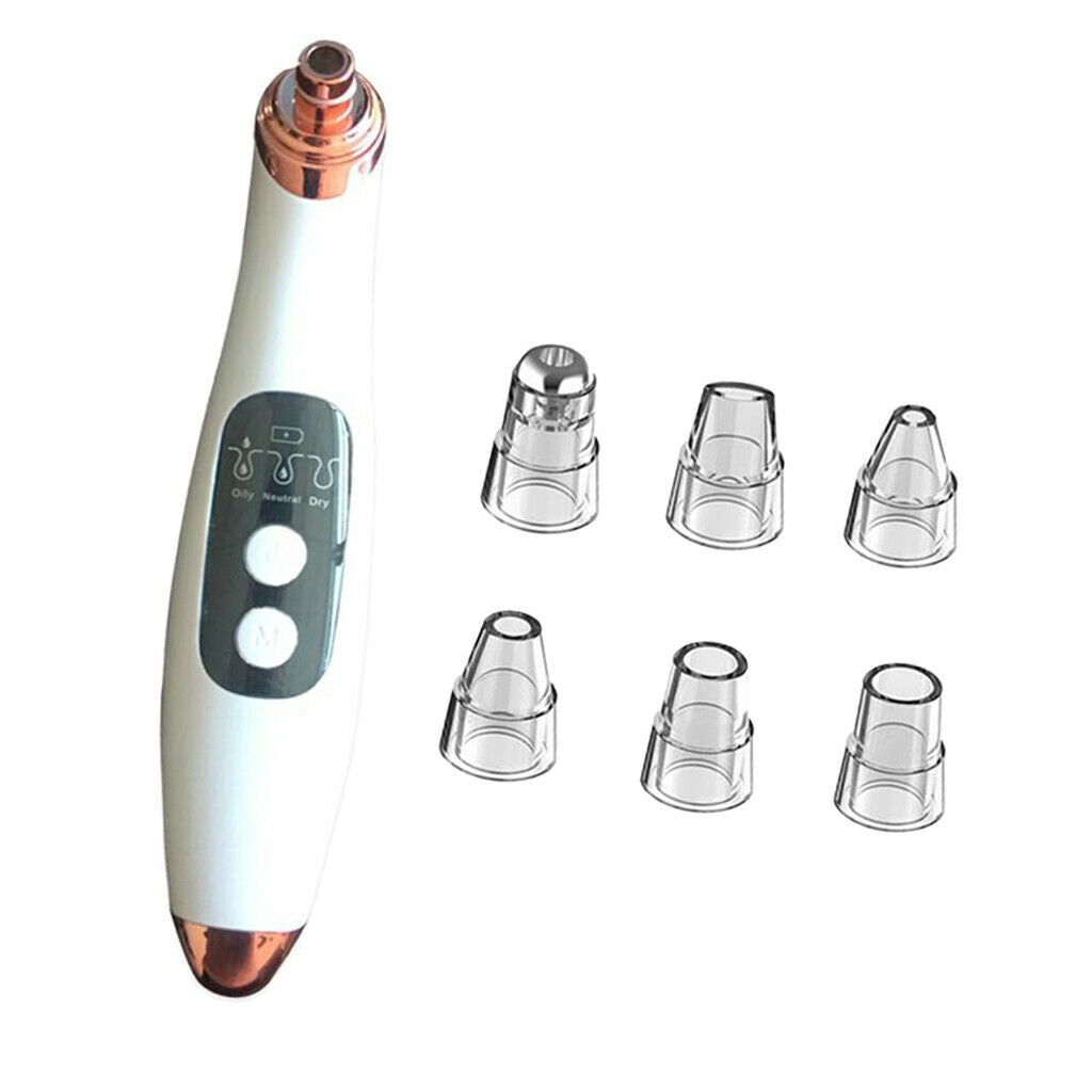 Electric Blackhead Remover Vacuum Cleaner Men Women Face Skin Care LED Display