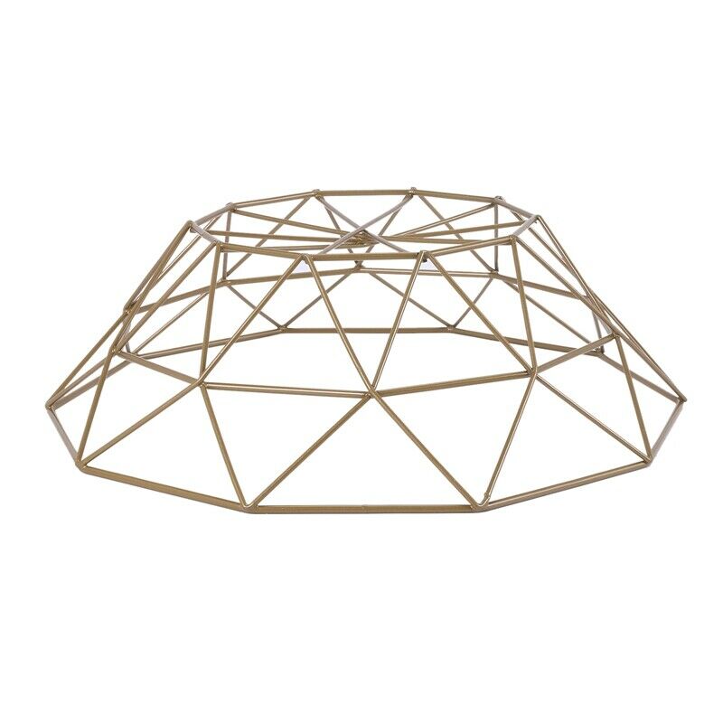 Chic Metal Table Storage Basket Modern Minimalist Scandinavian Nordic Hollow DE7