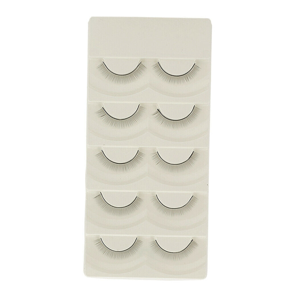 Pack of 50 Training Lashes False Eyelashes Makeup Extension Lashes Tools