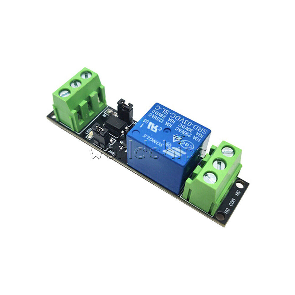 3V 10A Single-channel Relay Isolation Drive Control Module High Level Board