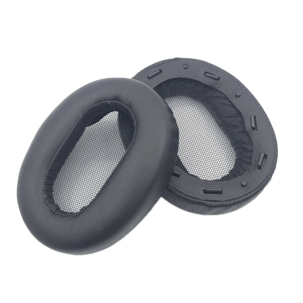 2pcs Replace Headphone Earpads Soft Cushion Ear Pads Black for   MDR-1AM2