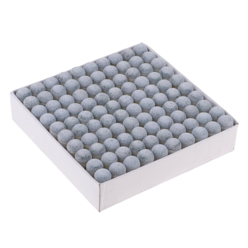 100pcs/Box Durable Snooker Pool Billiard Cue Tips Slip On Hard Cue Tip 10mm