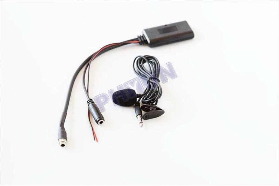 3.5MM Car Aux Receiver Female to Male Stereo Music Audio Adapter + MIC Universal