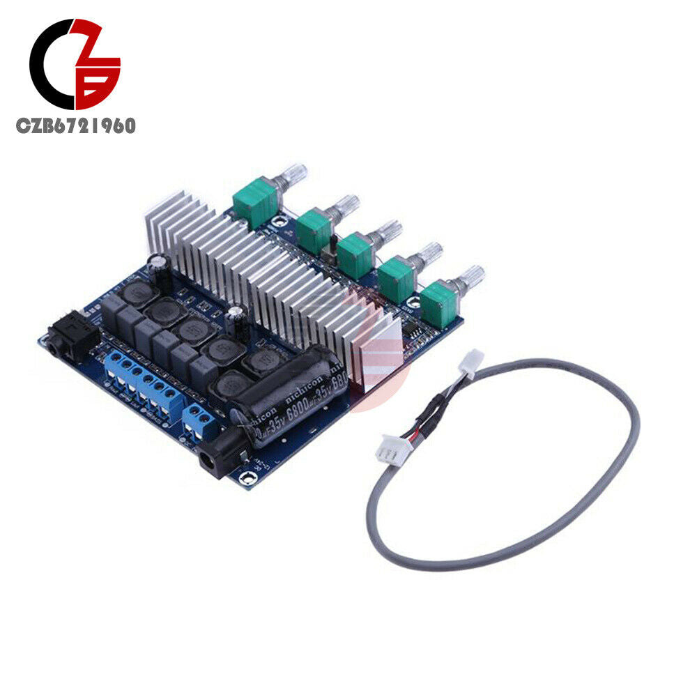 Digital Amplifier Board 12-24V Super Bass Module 50Wx2 +100W DIY  TPA3116 2.1