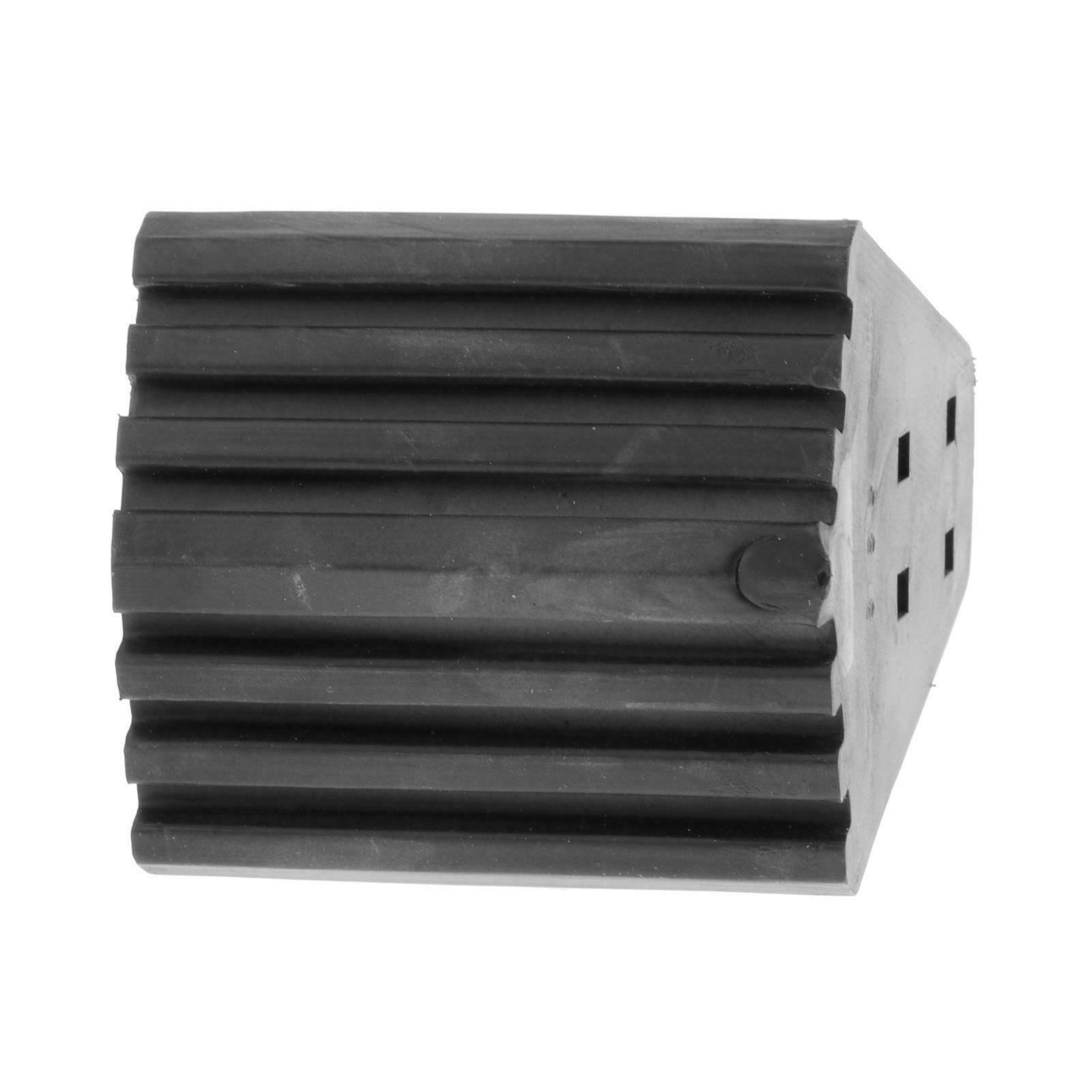 4x Ladder Feet Covers Rubber Protector Trapezoid Pads Free Moving Caps Stool
