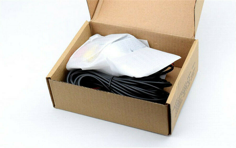 170Â° Wide Angle HD Car Front-View Back Up Reverse Camera 12V White Waterproof