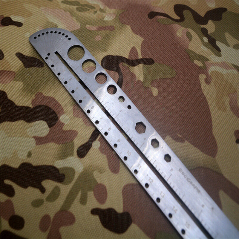 Stainless Steel Multifunctional Angle Protractor Ruler Degree Measuring Tool