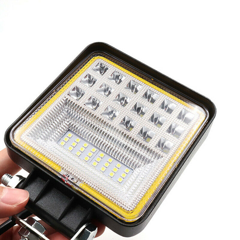 126W Led Work Light Off-Road Headlight 9V-36V Spot Light Tractor Truck Excavator