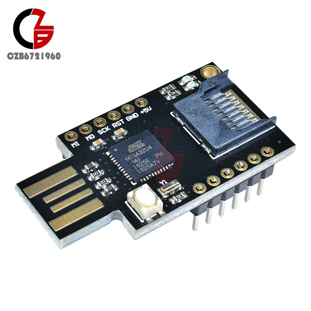 ATMEGA32U4 Micro SD Virtual Keyboard Badusb USB TF Memory Keboard Module