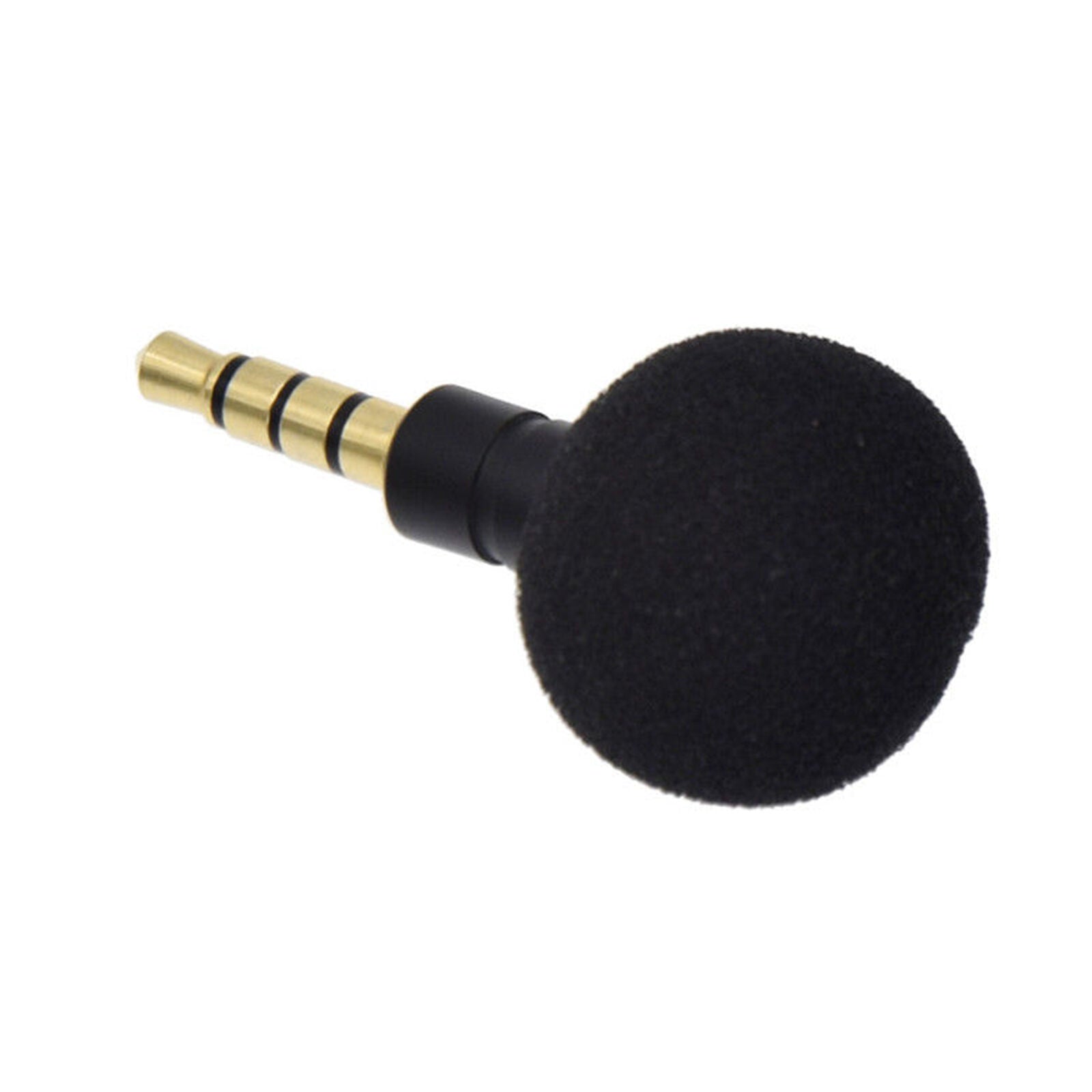 3.5mm Mini Black Wireless Microphone for Smartphone Mobile Phone Recording