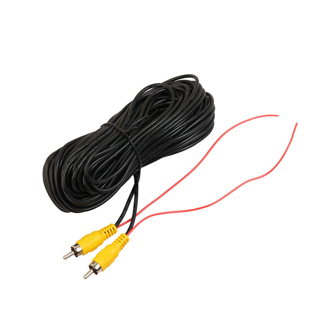 4x RCA Video Extension Cable Male to Male Connection with Detection Wire for
