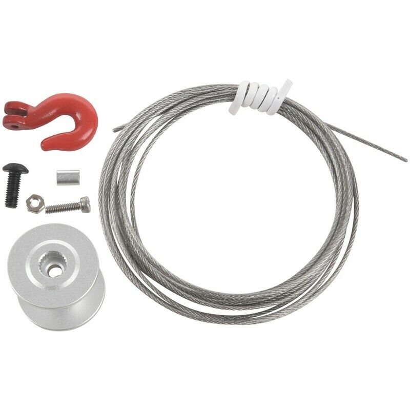 25T Stee Gear Servo Winch Wheel for 1/10 RC Cler Car 4 RC4WD D90 D110 Axial ScL8