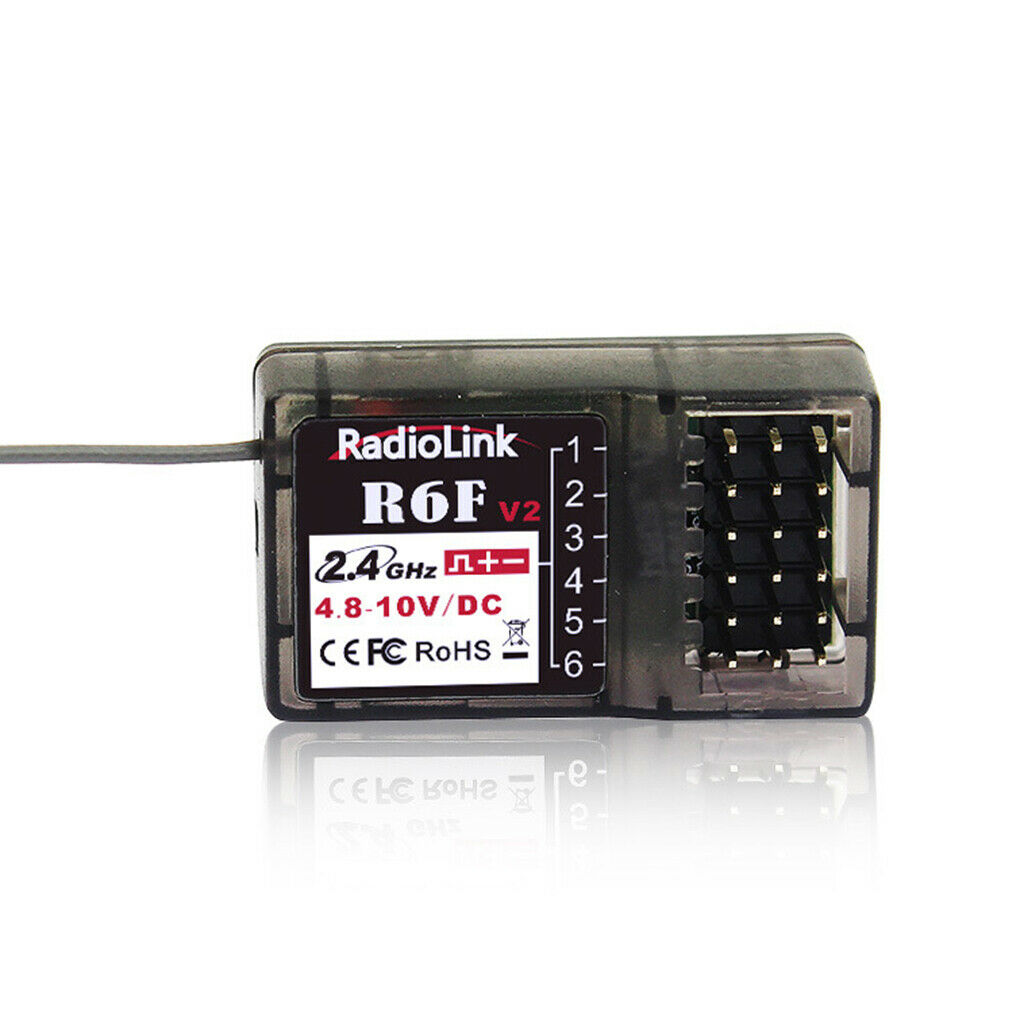 6 Channel R6F Receiver 3V-12V for RC6GS V2/RC4GS V2/RC6GS RC4GS RC3S RC4G