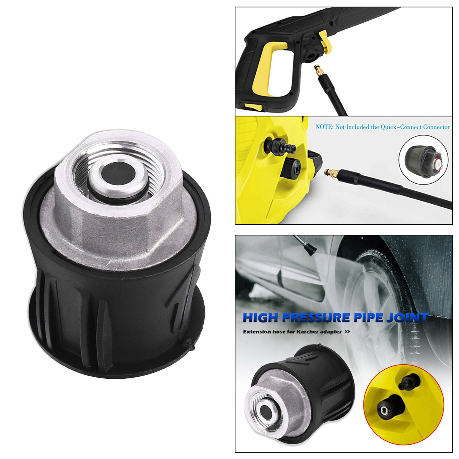 Pressure Washer Hose Adapter M22 Power Washer Outlet for Karcher K Pressure