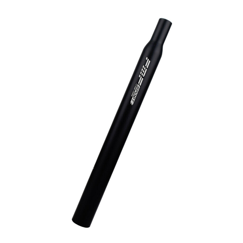 Aluminum Alloy Bike Post Black for Fixed Gear Bike & Safe Line Mark 30.8x350