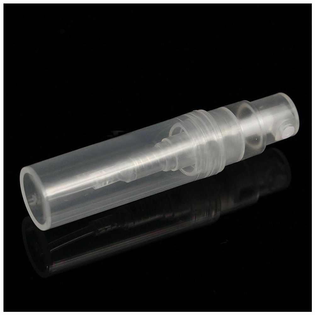 2ml Travel Empty Spray Bottle Reuse Transparent Plastic Perfume 50pcs