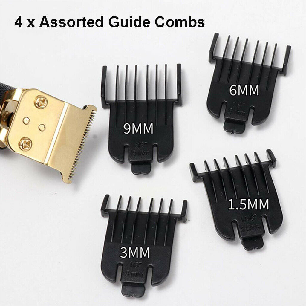 Hair Clipper Cordless Trimmer Cutting Machine Set LCD Digital Display Haircut
