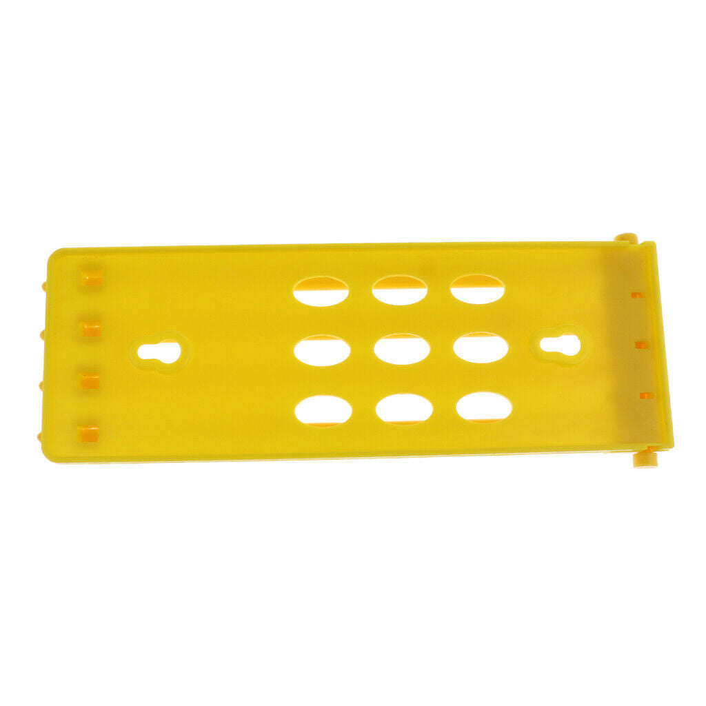 2x Racing Pigeon Foot Place Pigeon Leg  Holder Bands Rack Frame Yellow