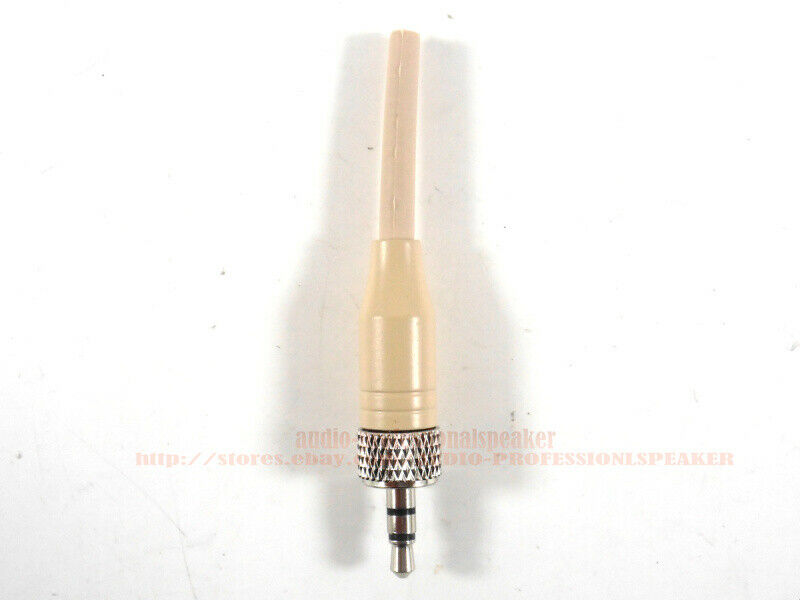 2pcs 3.5mm 1/8 Screw Lock Stereo DIY Connector for Sennheiser Sony Tie Clip