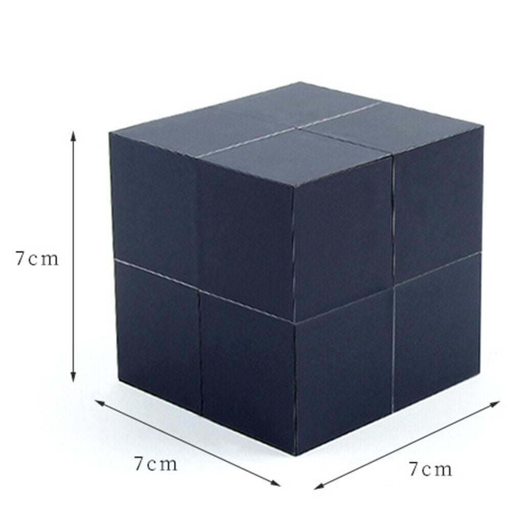 Glamour Jewelry Box Folding Square Ring Box Marriage Jewelry Gift Case