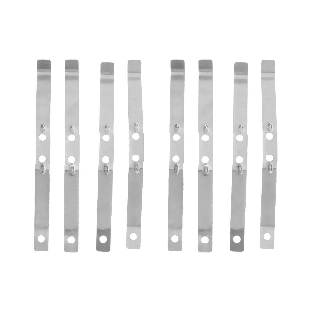 8x 8Pcs Metal Leaf Spring Parts Fit for WPL B24 C14 C24 Army Trucks Toys
