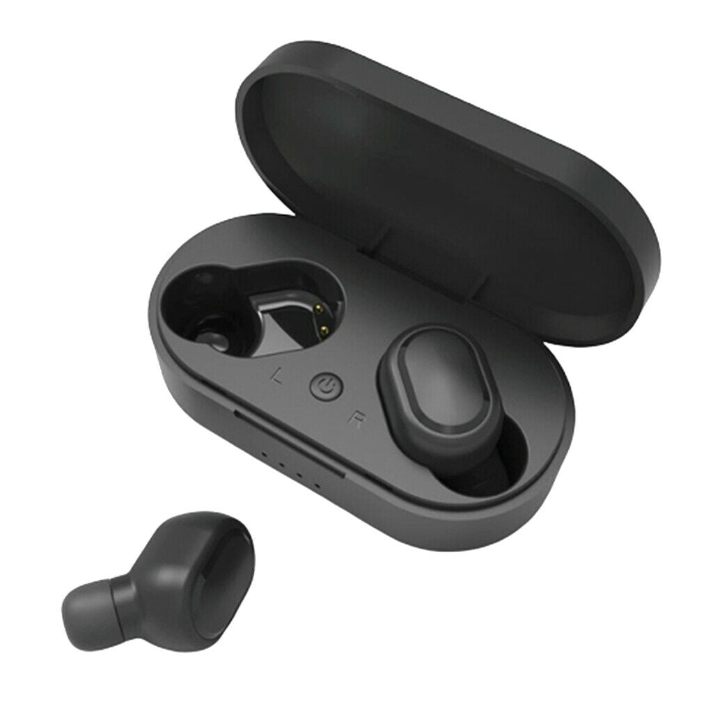 Wireless Earbuds In-Ear TWS Earphone Handsfree Headset with Mic Black