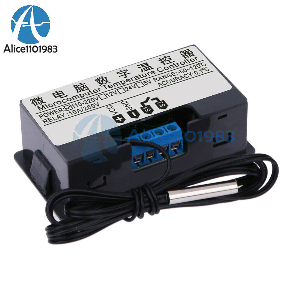 AC 110-220V 10A W3230 LCD Thermostat Temperature Controller Meter Regulator 0.1℃