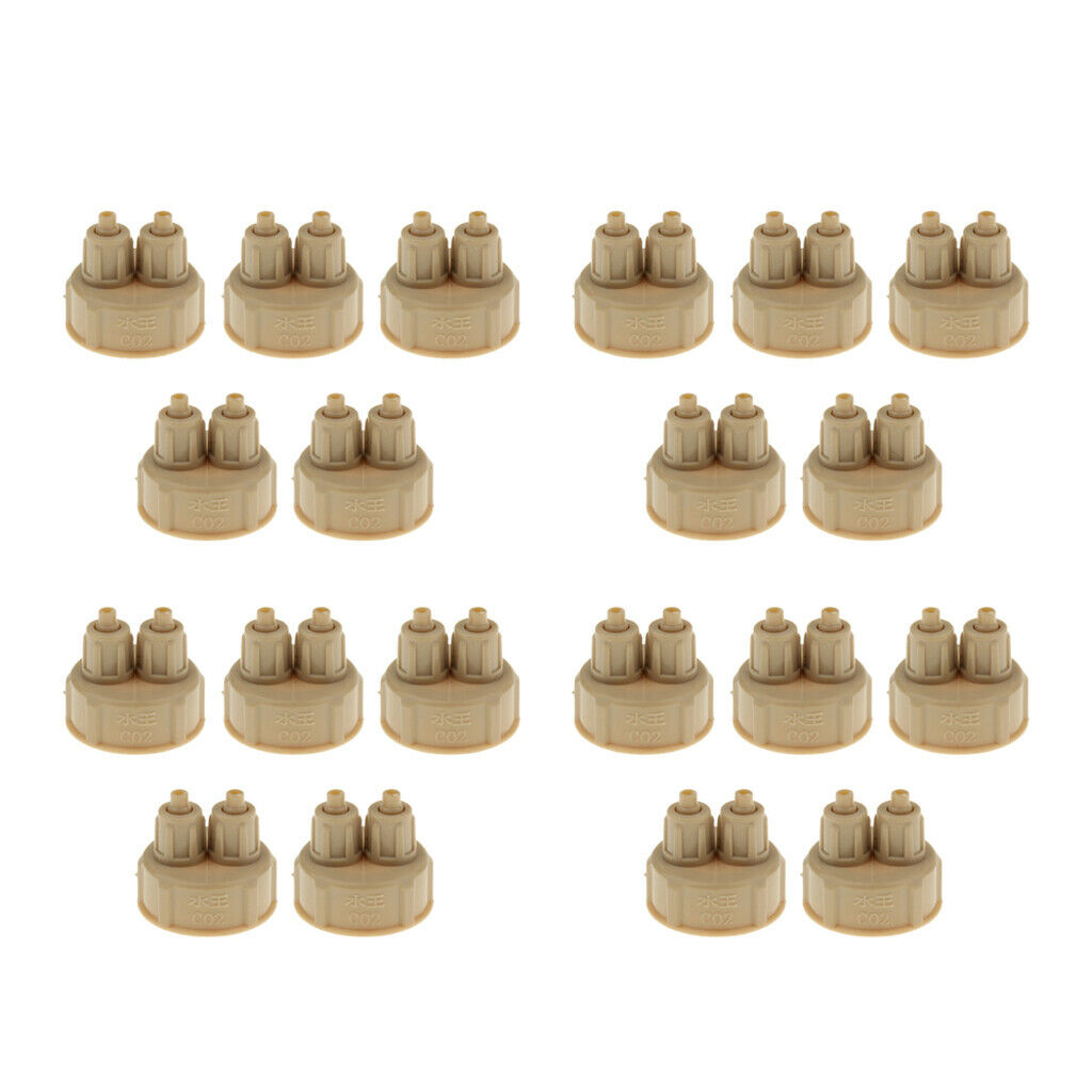 20 Pcs Fish Tank Aquarium CO2 Generator Reactor Bottle  for