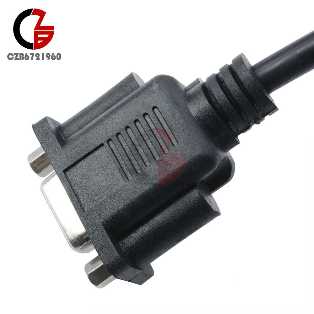 HDMI Male To VGA D-SUB 15 Female Video Adapter Converter Cable For HDTV PC