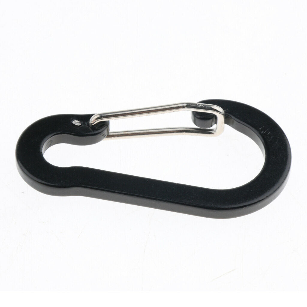 10 pcs Outdoor Camping Climbing Key Chain Buckle Water Bottle Flashlight Flask