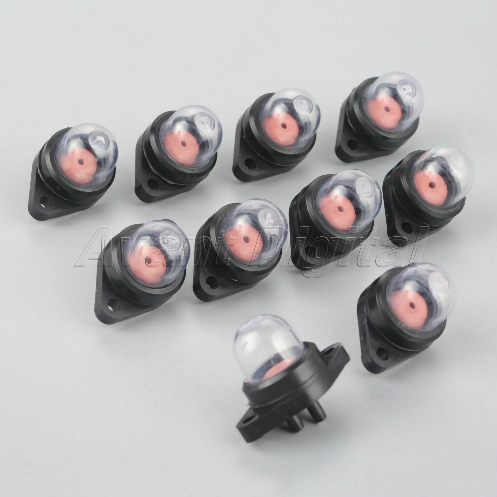 10pcs Petrol Primer Bulb For Craftsman Poulan 1950 1975 2050 2150 2375 530071835