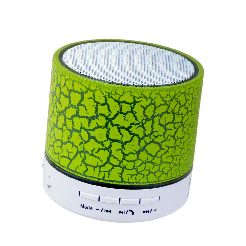 Portable  Wireless Bass Speaker Handsfree Green