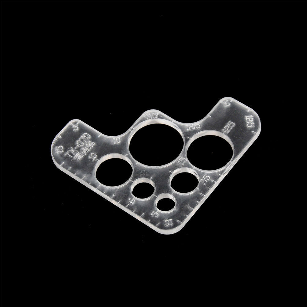 DX-20 Acrylic R Round Corner Module Leather Craft DIY Hand Board Tool 90*9.l8
