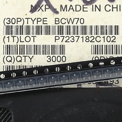 [300pcs] BCW70 PNP 45V 0.2A SOT23