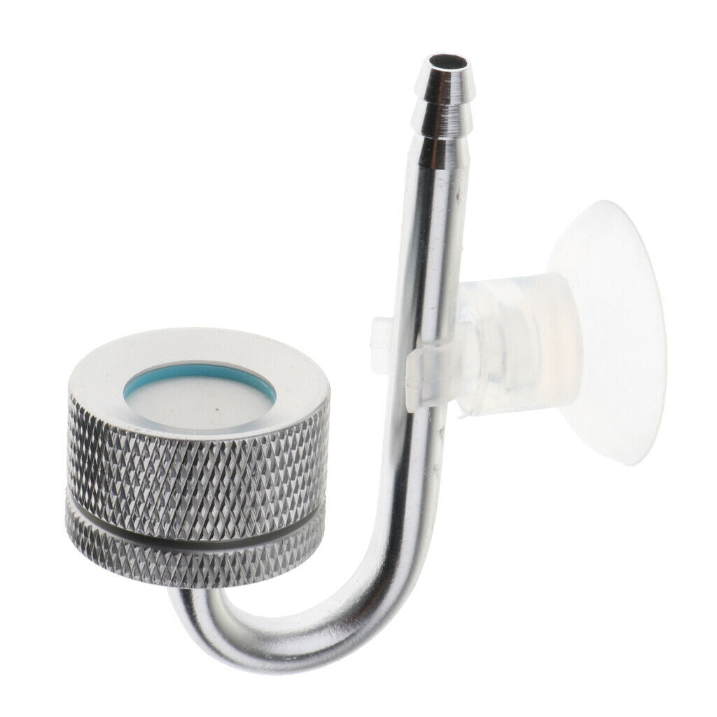 Durable Aquarium Aluminum Alloy CO2 Diffuser Carbon Dioxide Atomizer Bubble