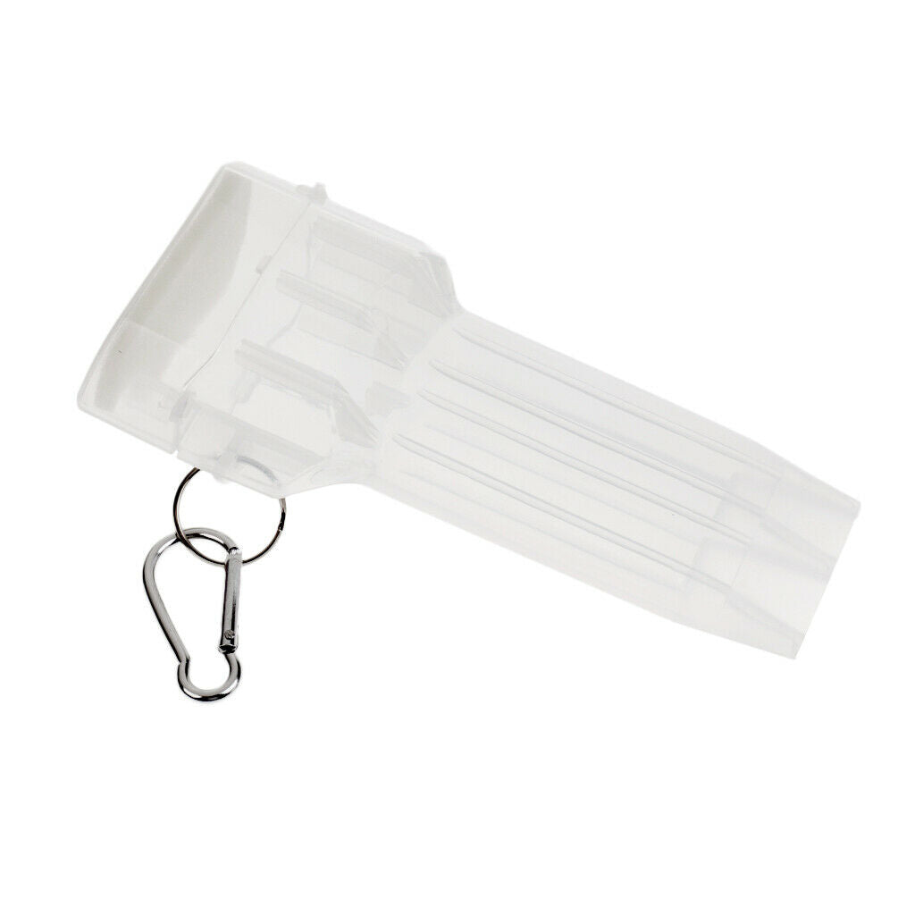 2Pcs Portable Darts Storage Box Plastic Dart Case with Lock Buckle