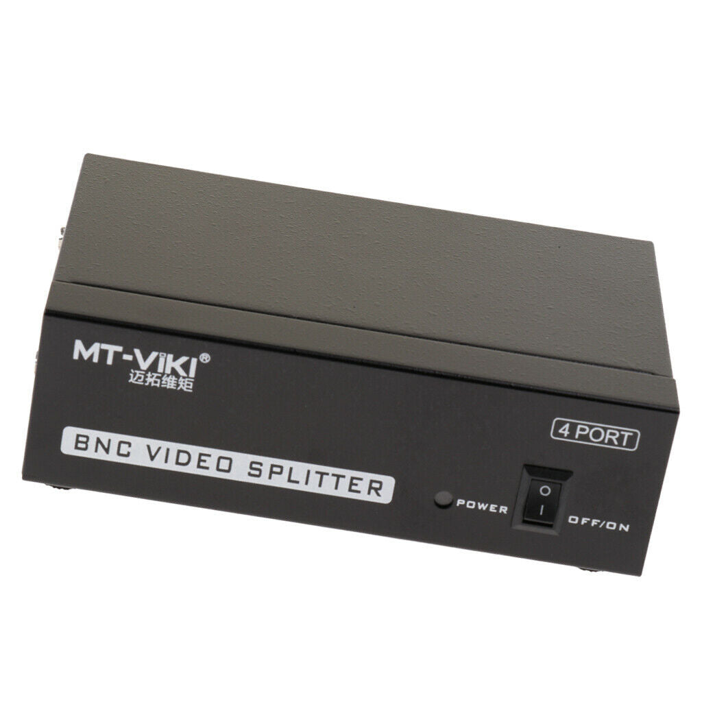 4Port BNC Composite Video Splitter Distribution Adapter For  DVR
