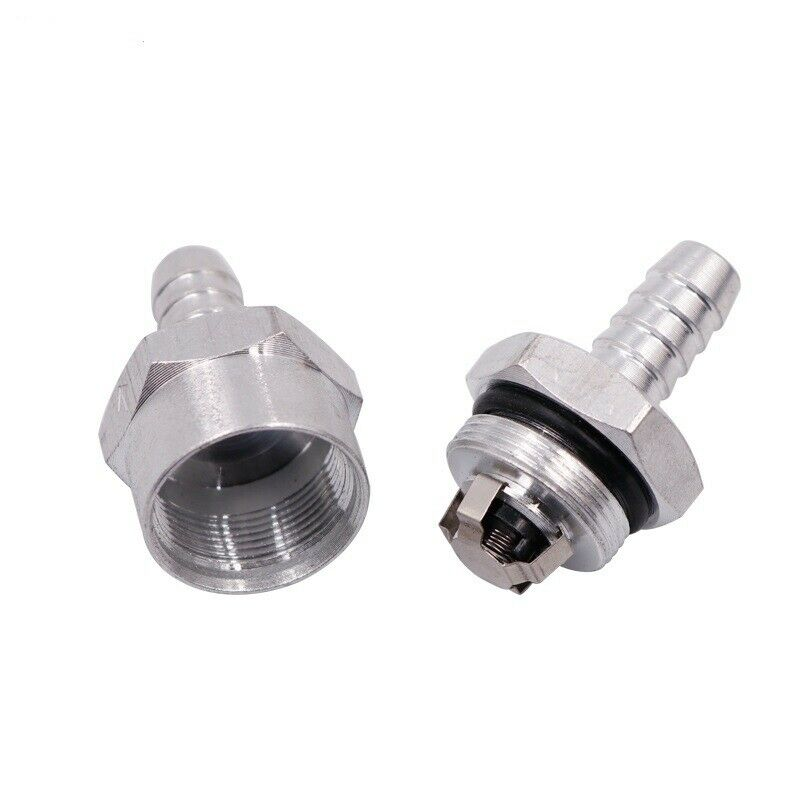 1Pcs 6 Mm Aluminum Check Valve 1/4 Inch One-Way One-Way Air Fuel Line