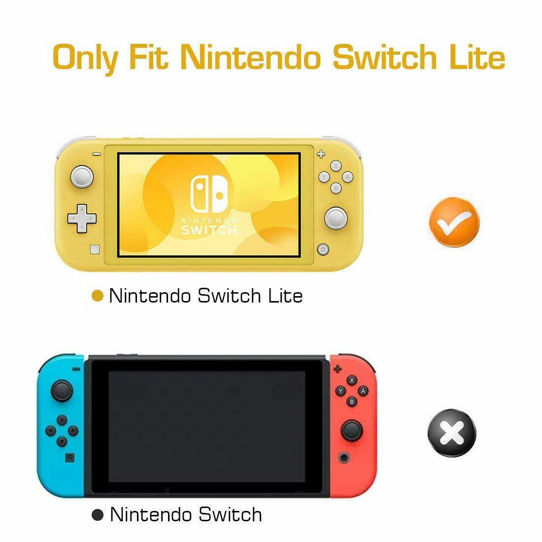 Full Body Protector Case for Nintendo Switch Lite Travel Cover Grip Yellow