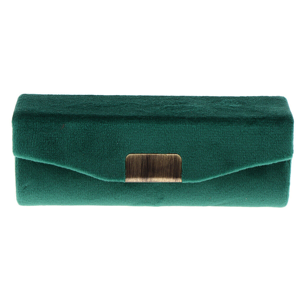 Velveteen Lip Gloss Box Makeup Lipstick Storage Case Jewelry Container