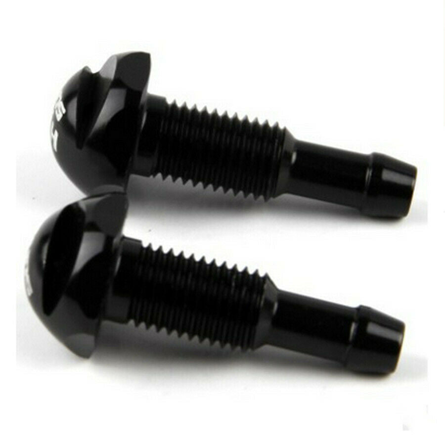 2pcs CNC Car Windshield Wiper Water Nozzles Hood Spray Jet Window Washer Nozzle