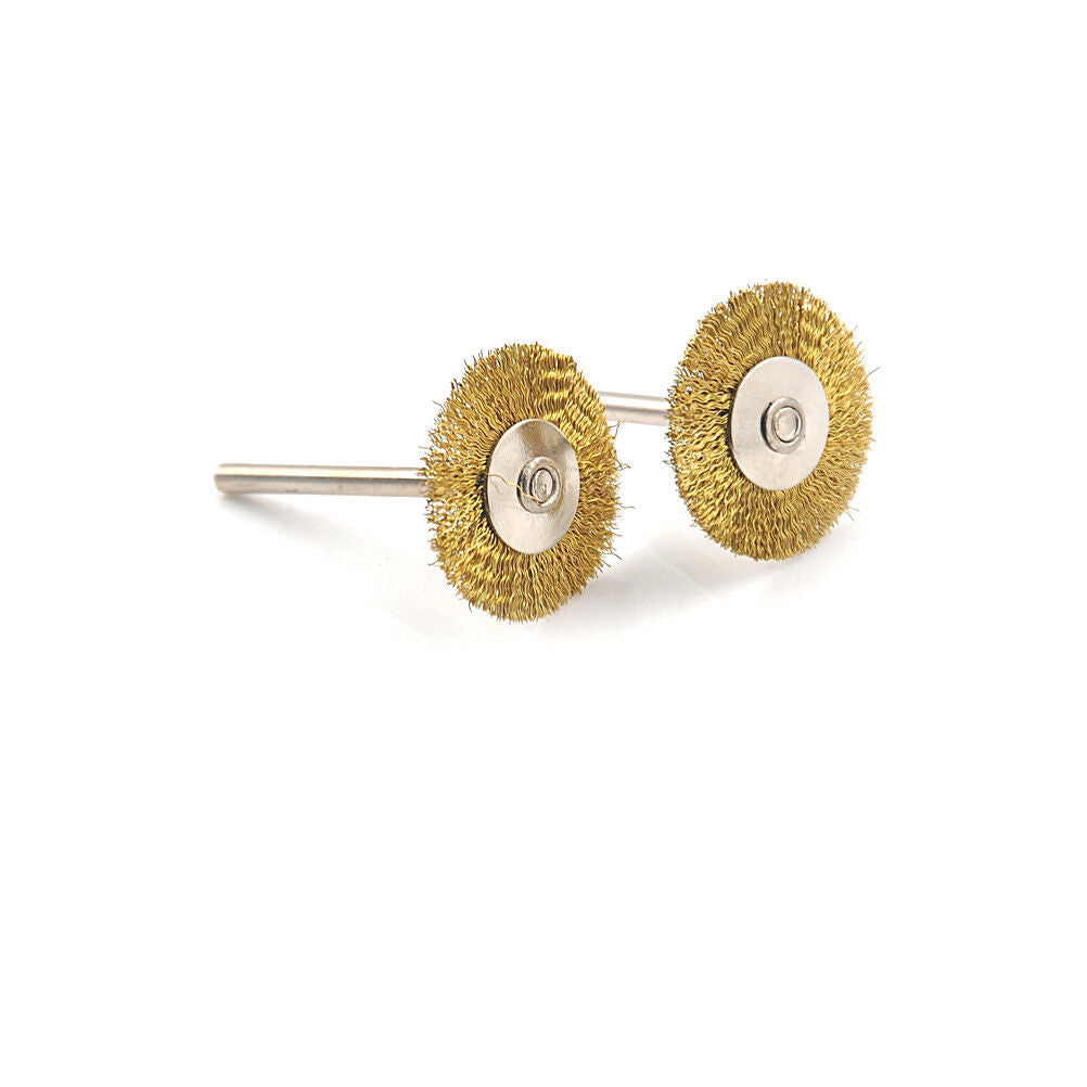 5Pcs 25mm Polishing Brush Wire Wheel Brushes for Drill Rotary Tool DD