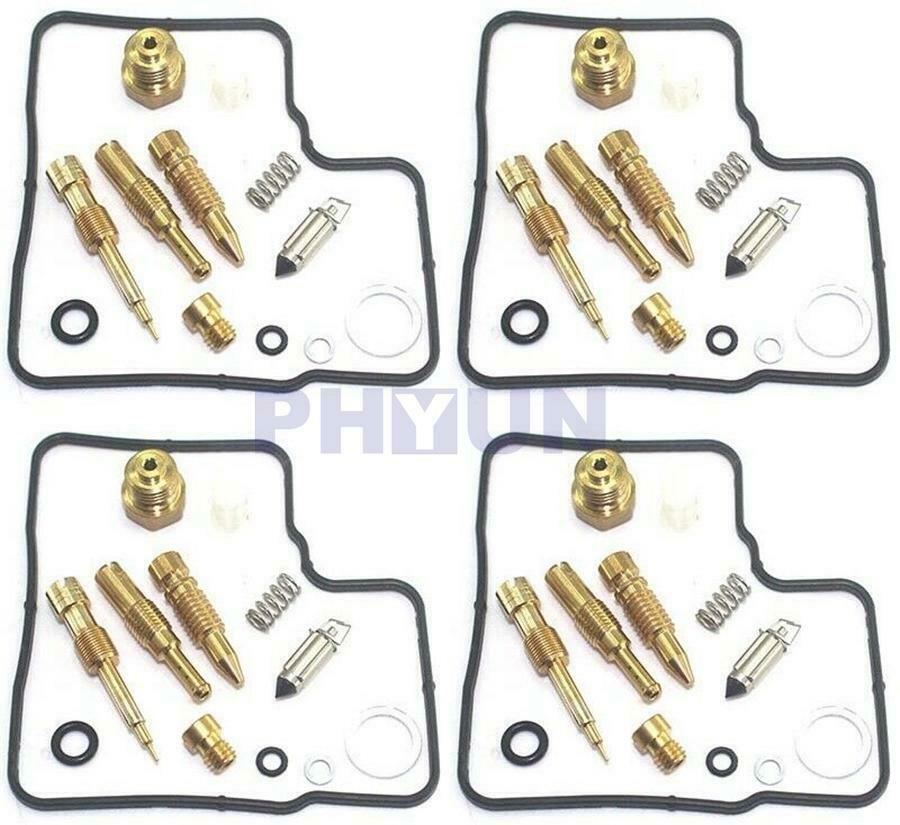 4SET for VFR750F RC24 1986-1987 VFR 750 F Carburetor Repair Kit Rebuild Parts