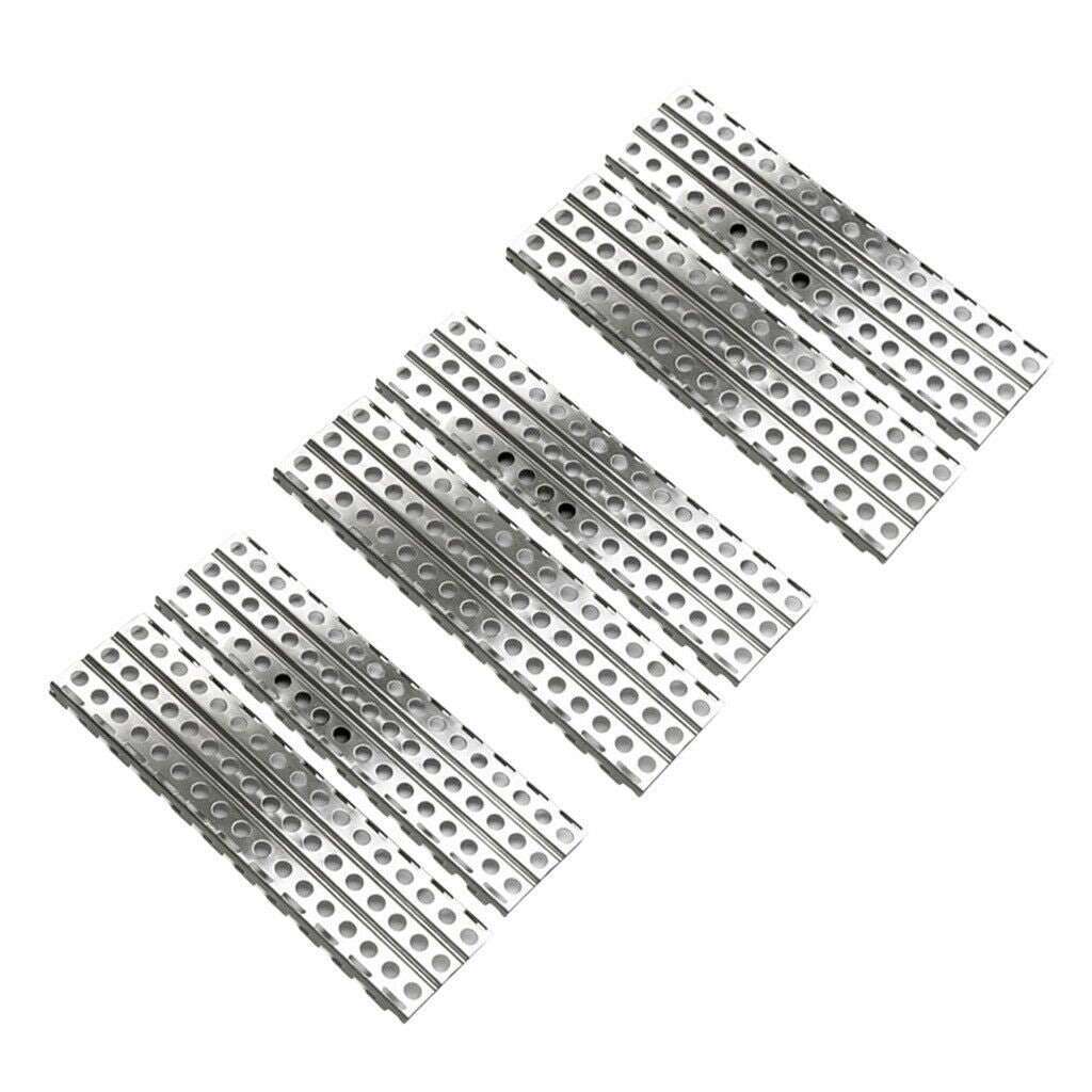 6Pcs Aluminum Metal RC Anti-Skid Board for TRX4 SCX10 90046 1:10 RC Crawler